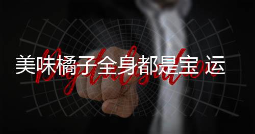 美味橘子全身都是宝 运脾祛湿效果棒