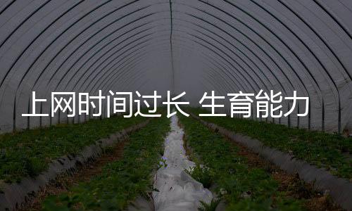 上网时间过长 生育能力下降