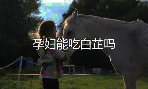 孕妇能吃白芷吗